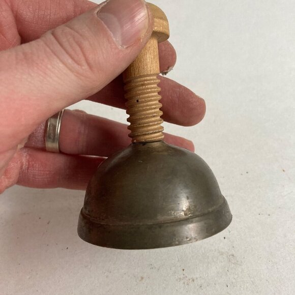 Vintage Bolt & Nut Decorative Bell Screw Handmade - Picture 4 of 6